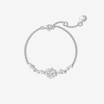 FANCI ME "Petal To The Metal" Sterling Silver Bracelet Main