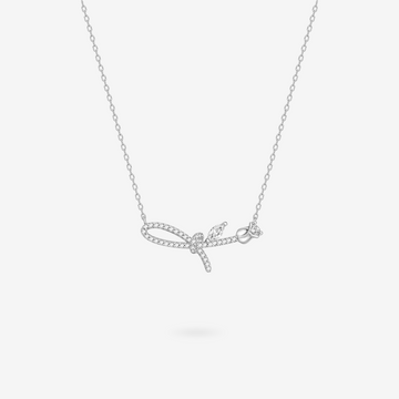 FANCI ME "La Rose" Sterling Silver Necklace Main